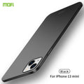 MOFI Frosted PC Ultra-thin Hard Case, For iPhone 13 mini, For iPhone 13, For iPhone 13 Pro, For iPhone 13 Pro Max For iPhone 13 mini Black