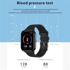 Q9pro Smart Watch – 1.7" Screen, IP68 Waterproof, Blood Pressure Monitoring