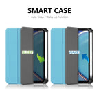 ENKAY Custer Texture Horizontal Flip PU+TPU Leather Case with Three-folding Holder & Sleep / Wake-up Function & Pen Holder for iPad mini 2024 / mini 6, For iPad mini 6 2021