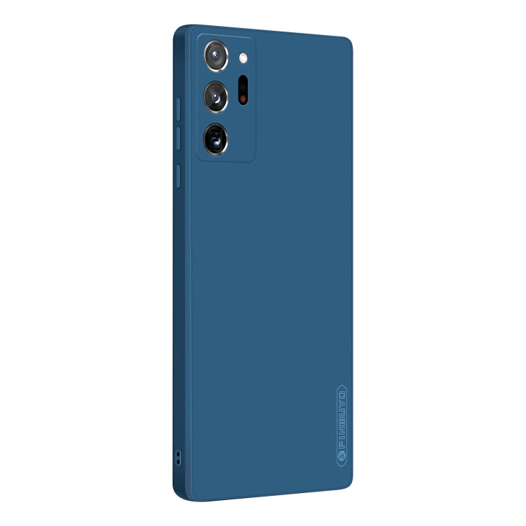 PINWUYO Touching Series Liquid Silicone TPU Shockproof Case – Shockproof, TPU, For Samsung Galaxy Note20, For Samsung Galaxy Note20 Ultra For Samsung Galaxy Note20 Ultra Blue