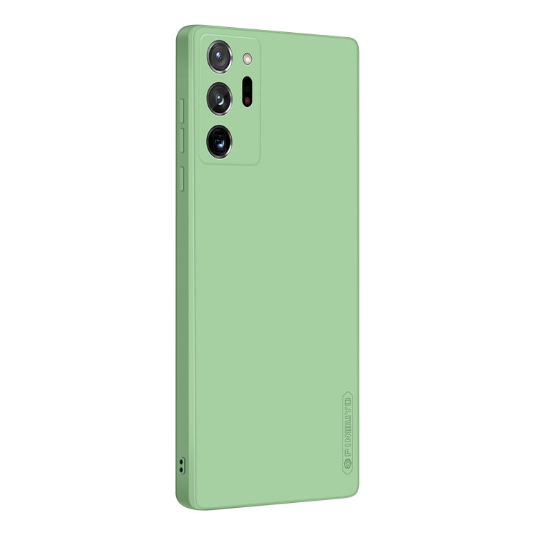 PINWUYO Touching Series Liquid Silicone TPU Shockproof Case – Shockproof, TPU, For Samsung Galaxy Note20, For Samsung Galaxy Note20 Ultra For Samsung Galaxy Note20 Ultra Green