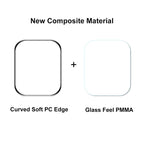 ENKAY Hat-Prince 3D Full Coverage Soft PC Edge + PMMA HD Screen Protector Film For Apple Watch Series 9 / 8 / 7 45mm, 1 PCS, 2 PCS, 5 PCS, 10 PCS