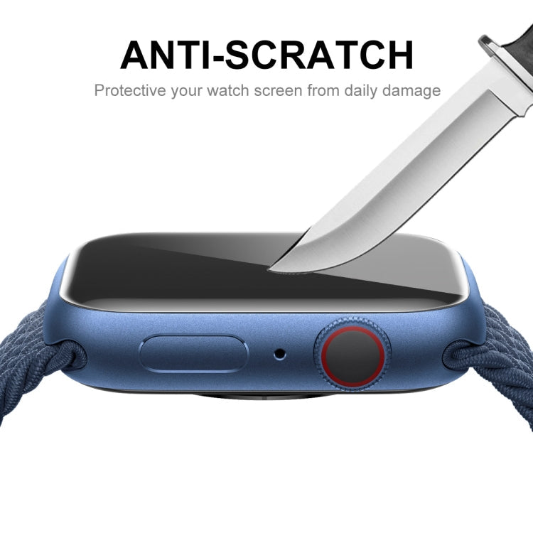 For Apple Watch Series 9 / 8 / 7 41mm ENKAY Hat-Prince 3D Full Coverage Soft PC Edge + PMMA HD Screen Protector Film, 1 PC, 2 PCS, 5 PCS, 10 PCS – Screen Protector