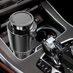2-in-1 Smart Car Cup Cooler Outdoor Travel Heater Portable Auto Mini Refrigerator 12V Cooling Heating Cup and Drink Holder