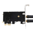 TXB001 PCIE-1X Card to NGFF-Ekey Dual Antenna Adapter – Bluetooth