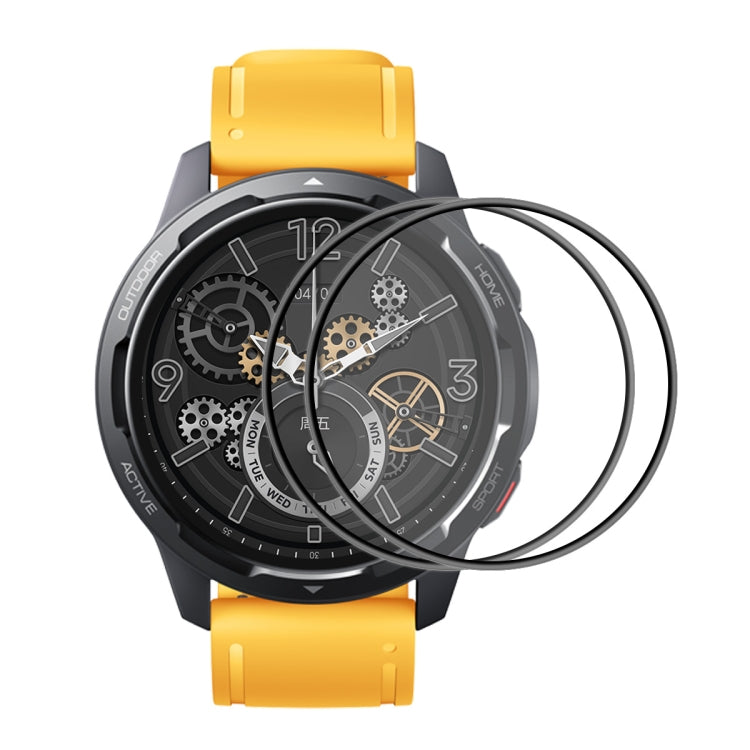 For Xiaomi Watch Color 2 ENKAY Hat-Prince 3D Full Coverage Soft PC Edge + PMMA HD Screen Protector Film, 1 PCS, 2 PCS, 5 PCS, 10 PCS – Screen Protector, TPU 2 PCS