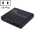 X9 Mini HD HDD Multimedia Player 4K Video Loop USB External Media Player AD Player, US Plug, EU Plug – 4K US Plug