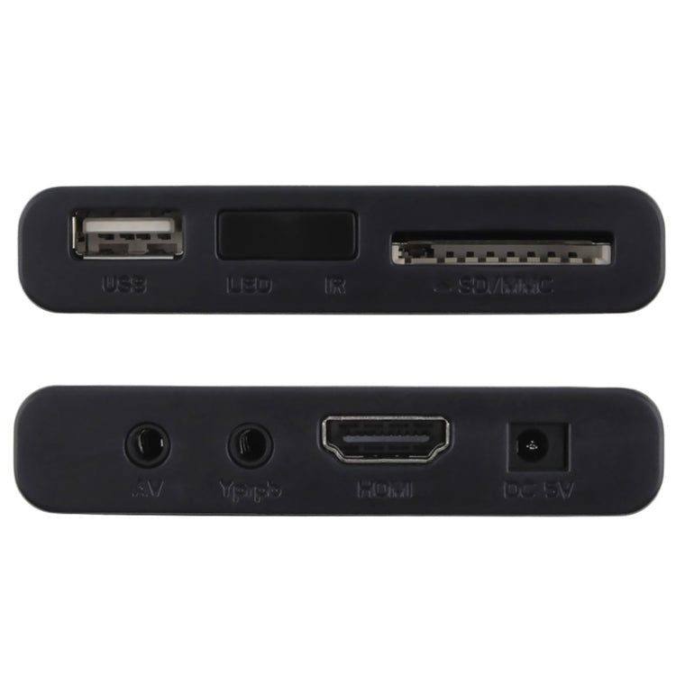X9 Mini HD HDD Multimedia Player 4K Video Loop USB External Media Player AD Player, US Plug, EU Plug – 4K