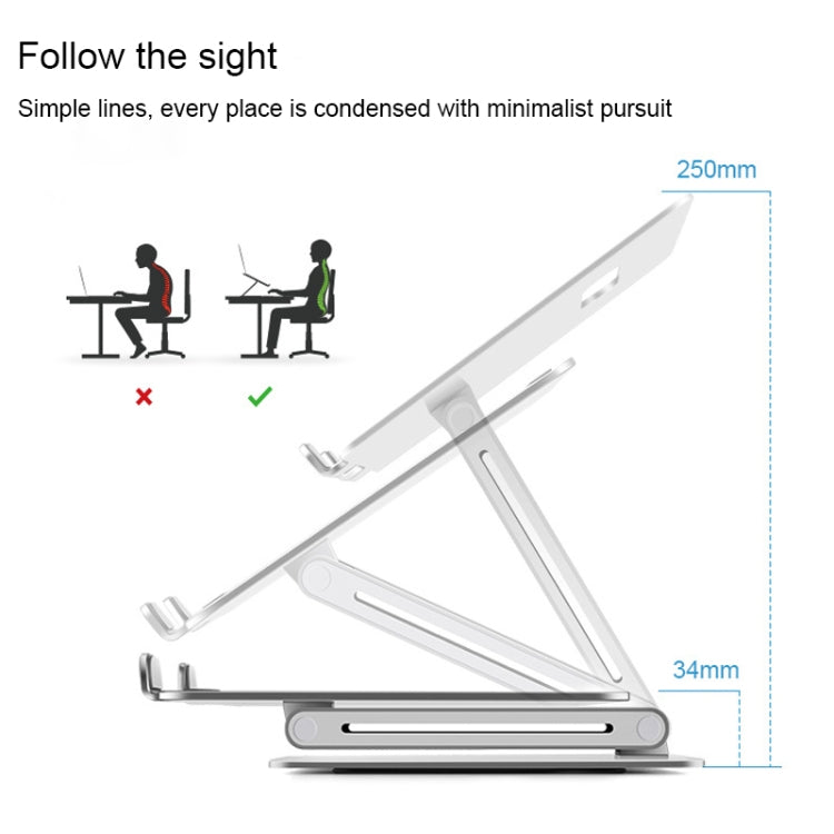 AP-2V Aluminum Alloy Laptop Stand, AP-2V – Aluminum Alloy