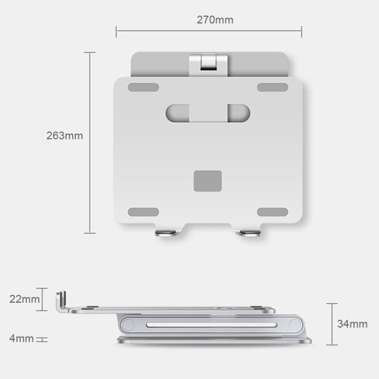 AP-2V Aluminum Alloy Laptop Stand, AP-2V – Aluminum Alloy