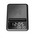 AEC BT512 Multifunctional Bluetooth Speaker 10W Wireless Charger LED Desktop Electronic Alarm Clock Default Title
