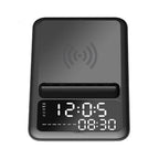 AEC BT512 Multifunctional Bluetooth Speaker 10W Wireless Charger LED Desktop Electronic Alarm Clock Default Title