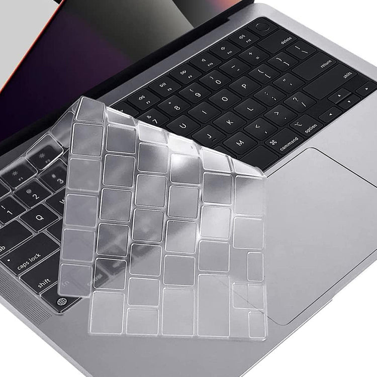ENKAY Ultra Thin Soft TPU Laptop Keyboard Protector Film For MacBook Air 13.6 2022/2024 A2681 (M2) / A3113 (M3), Version:US Version, US Version, EU Version US Version