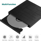 External RW DVD Recorder with Optical Drive – Ultra-thin, Plug-and-play