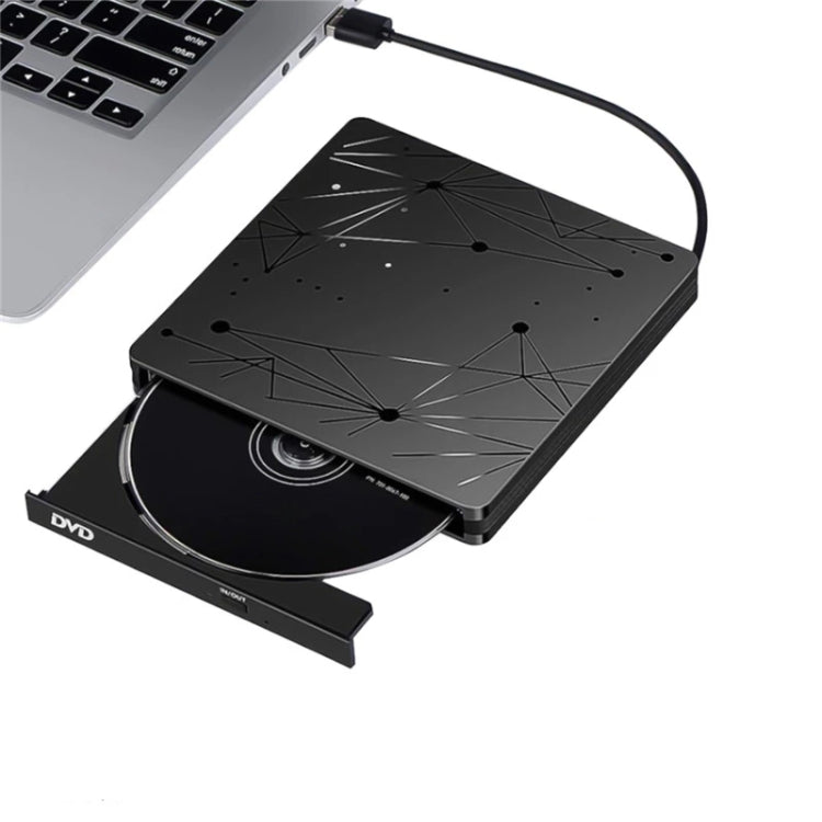 External USB 3.0 Portable DVD RW Reader Optical Drive Reader – Durable Build, Easy to Use Default Title