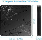 External USB 3.0 Portable DVD RW Reader Optical Drive Reader – Durable Build, Easy to Use