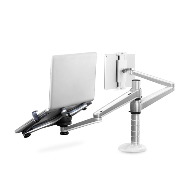 OA-9X Adjustable Height Rotating Stand for 10-16 Inch Notebook and 4.7-12.9 Inch Tablet PC – Aluminum Alloy