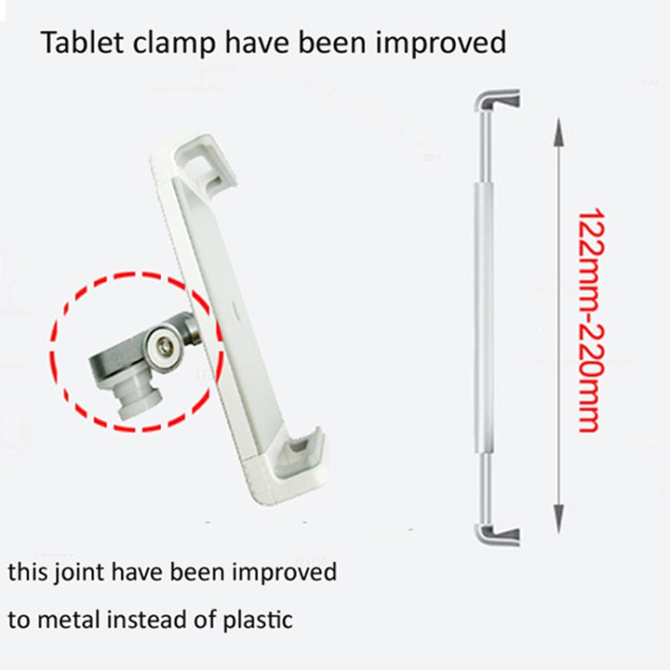OA-9X Adjustable Height Rotating Stand for 10-16 Inch Notebook and 4.7-12.9 Inch Tablet PC – Aluminum Alloy