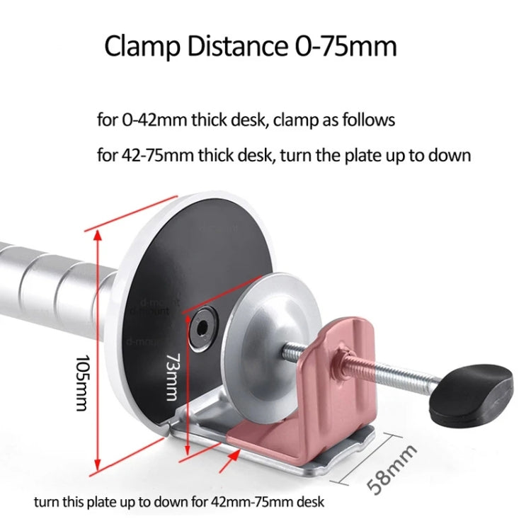 OA-9X Adjustable Height Rotating Stand for 10-16 Inch Notebook and 4.7-12.9 Inch Tablet PC – Aluminum Alloy