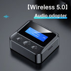 C39S Bluetooth Audio Transmitter – Bluetooth Receiver Transmitter RCA Speaker to 3.5mm Wireless Audio...