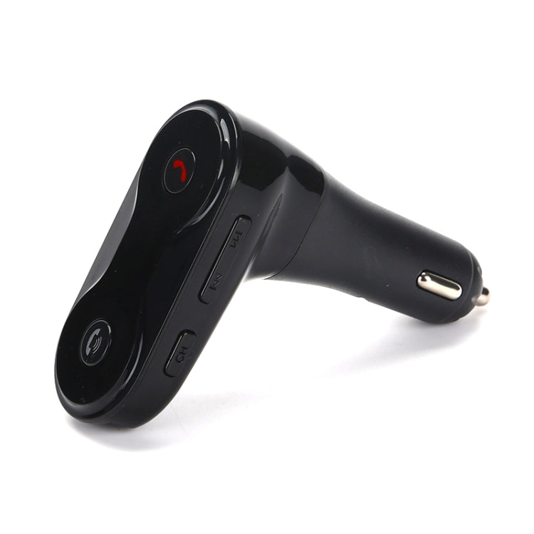 C8 Car Wireless FM Transmitter Modulator Bluetooth Charger Kit AUX Hands Free Mini MP3 Music Player, C8