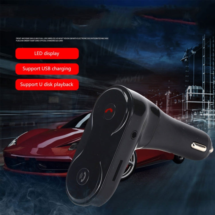 C8 Car Wireless FM Transmitter Modulator Bluetooth Charger Kit AUX Hands Free Mini MP3 Music Player, C8