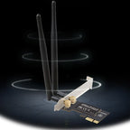300M Dual Frequency PCI-E Wireless Network Card – Durable Build, Easy to Use