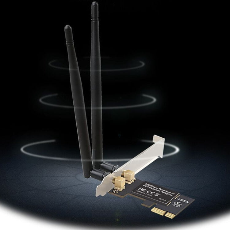 300M Dual Frequency PCI-E Wireless Network Card – Durable Build, Easy to Use