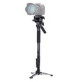 YUNTENG VCT-288 Tripod Mount Monopod with Fluid Drag Head, VCT-288 VCT-288