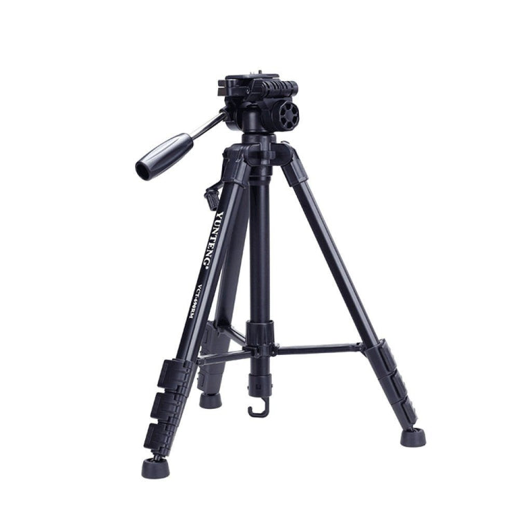 YUNTENG VCT-690 Aluminum Tripod Mount with Fluid Drag Head, VCT-690
