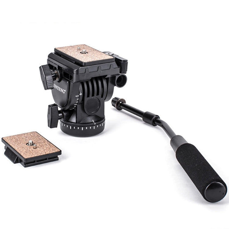 YUNTENG YT-950 Heavy Duty Tripod Action Fluid Drag Head with Quick Mount Plate, YT-950 – Durable Build, Easy to Use