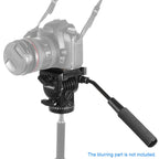 YUNTENG YT-950 Heavy Duty Tripod Action Fluid Drag Head with Quick Mount Plate, YT-950 – Durable Build, Easy to Use