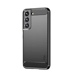 MOFI Gentleness Series Brushed Texture Carbon Fiber Soft TPU Case, For Samsung Galaxy S22 5G, For Samsung Galaxy S22+ 5G, For Samsung Galaxy S22 Ultra 5G, For Samsung Galaxy A13 5G, For Samsung Galaxy M52 5G For Samsung Galaxy S22 5G Black