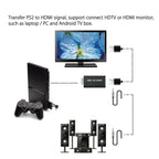 PS2 to HDMI Video Converter with 3.5mm Output – TPU