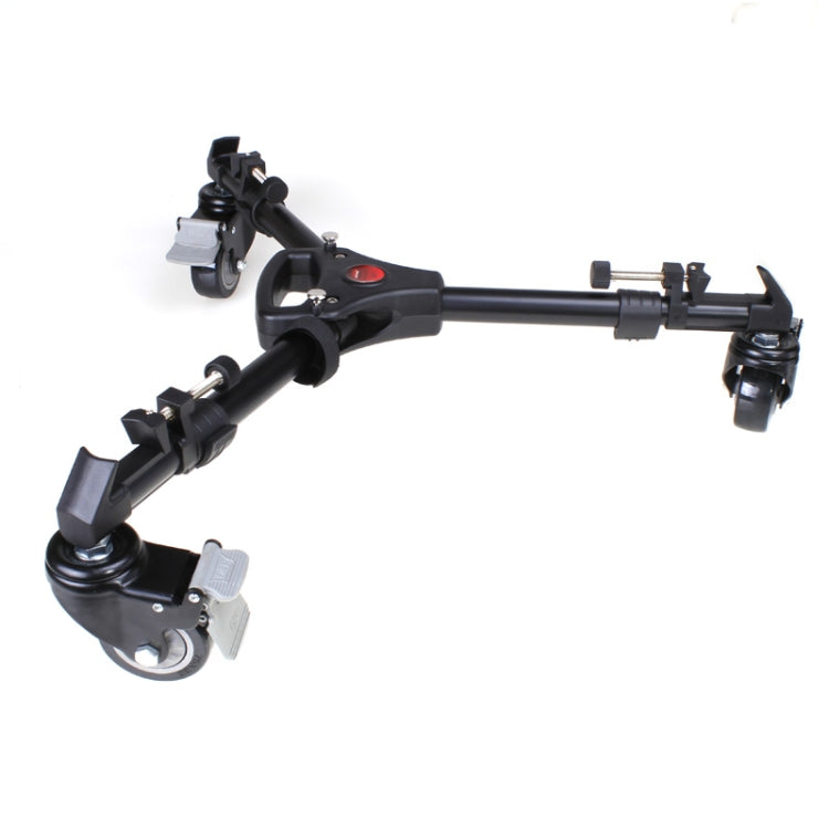 YUNTENG 901 Aluminium Alloy Camera Tripod Foot Wheel Tripod Pulley Base, Load 30KG, 901 – Durable Build, Easy to Use 901