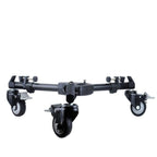 YUNTENG 901 Aluminium Alloy Camera Tripod Foot Wheel Tripod Pulley Base, Load 30KG, 901 – Durable Build, Easy to Use