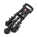 YUNTENG 901 Aluminium Alloy Camera Tripod Foot Wheel Tripod Pulley Base, Load 30KG, 901 – Durable Build, Easy to Use