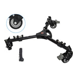 YUNTENG 901 Aluminium Alloy Camera Tripod Foot Wheel Tripod Pulley Base, Load 30KG, 901 – Durable Build, Easy to Use