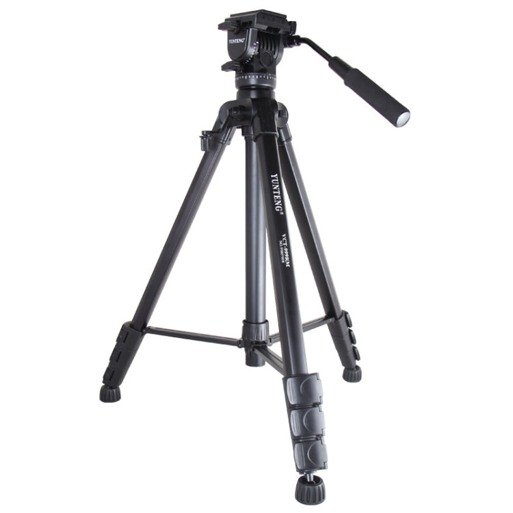 YUNTENG VCT-999 2m Aluminum Tripod Mount with Fluid Drag Damping Head, VCT-999 VCT-999