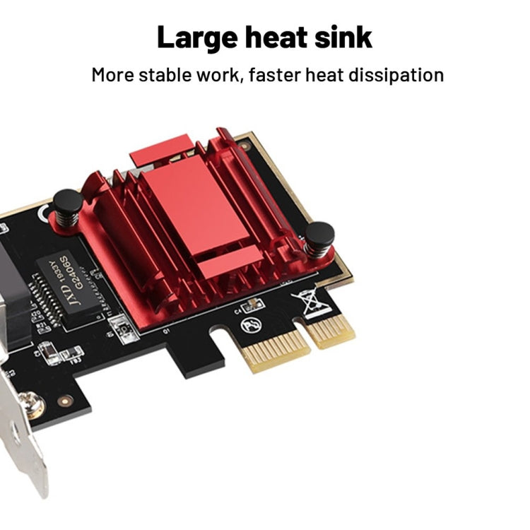 Gigabit Diskless PCIe Network Card High Speed Stable Connect Network Adapter – Durable Build, Easy to Use