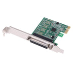 Parallel Port DB25 25pin PCIE Riser Card Printer LPT to PCI-E Express Cards AX99100 Converter Adapter – Durable Build, Easy to Use Default Title