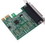 Parallel Port DB25 25pin PCIE Riser Card Printer LPT to PCI-E Express Cards AX99100 Converter Adapter – Durable Build, Easy to Use