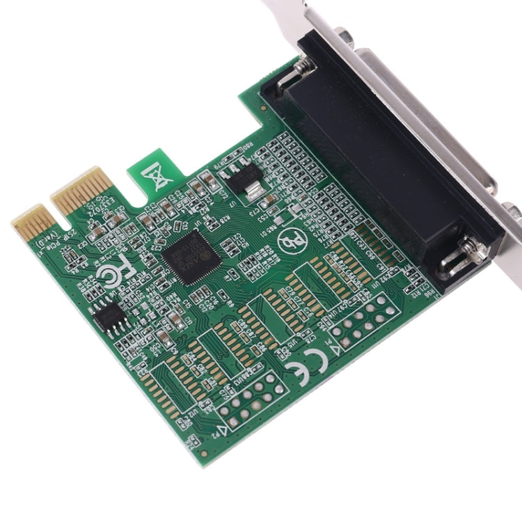 Parallel Port DB25 25pin PCIE Riser Card Printer LPT to PCI-E Express Cards AX99100 Converter Adapter – Durable Build, Easy to Use