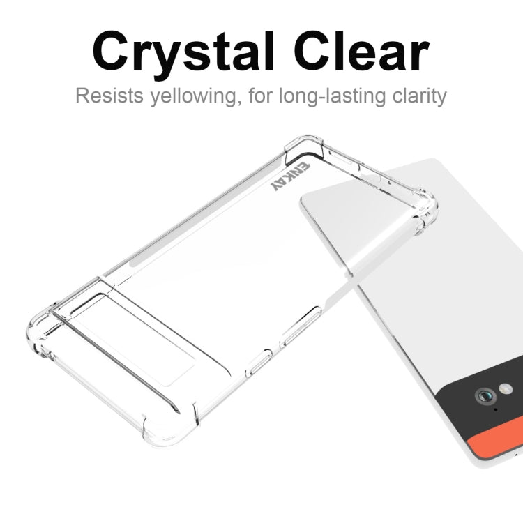 ENKAY Transparent TPU Shockproof Case – Shockproof, TPU, Ultra-thin, For Google Pixel 6, For Google Pixel 6 Pro