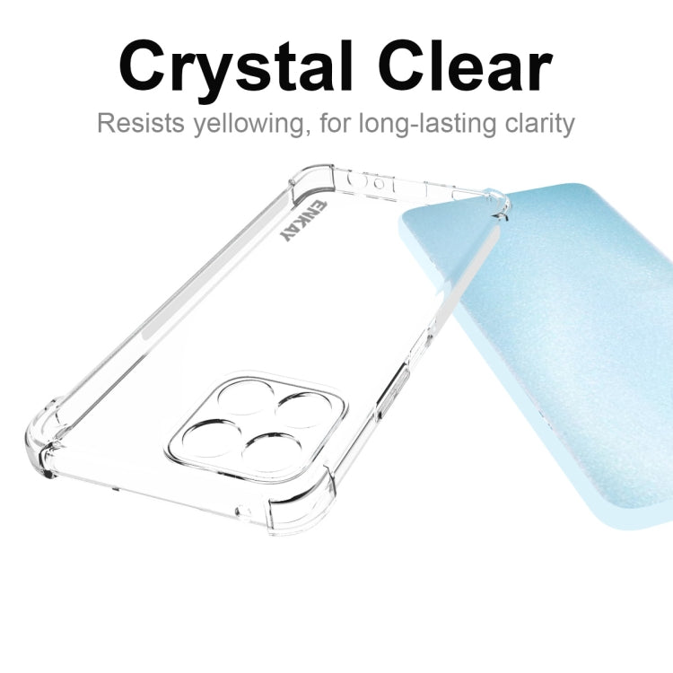 ENKAY Transparent TPU Shockproof Case – Shockproof, TPU, Ultra-thin, For Honor X30i