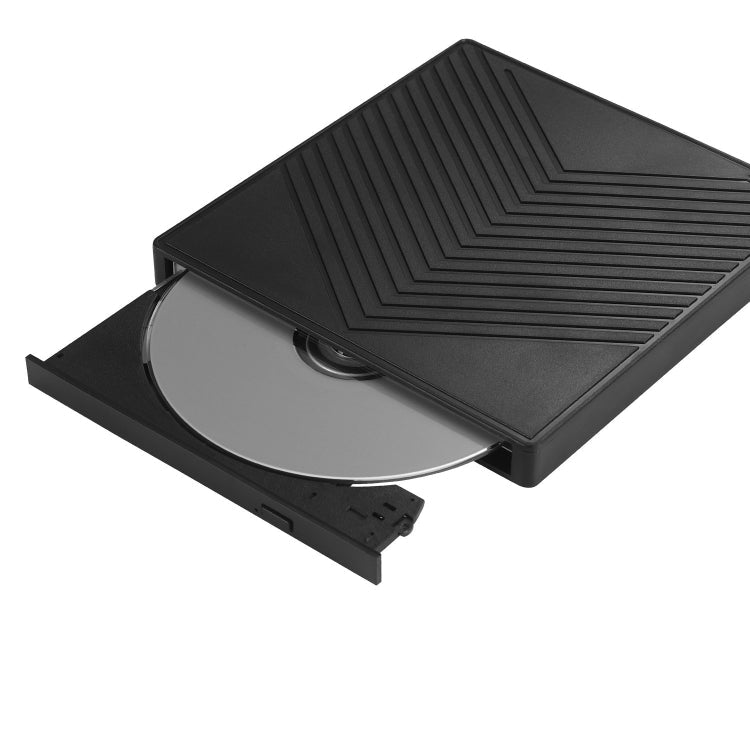 6-in-1 CD and DVD Recorder External USB 3.0 Optical Drive – Ultra-thin, Plug-and-play