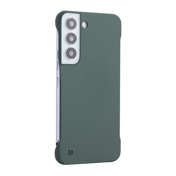 ENKAY Matte Frameless Hard PC Case – Durable Build, Easy to Use, For Samsung Galaxy S22 5G For Samsung Galaxy S22 5G Dark Green