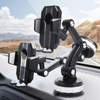 Car Dashboard 360 Degree Mobile Phone Holder Universal Windshield Suction Cup Desk Mount, Mobile Phone Holder – Durable Build, Easy to Use