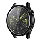 For Huawei Watch GT 3 42mm ENKAY Matte PC Frame + Tempered Glass Protector Case – Tempered Glass