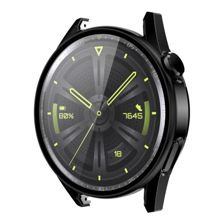 For Huawei Watch GT 3 42mm ENKAY Matte PC Frame + Tempered Glass Protector Case – Tempered Glass